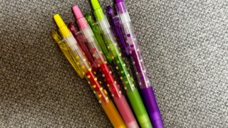 中学受験中の娘がお気に入りで使っているカラフルな文房具